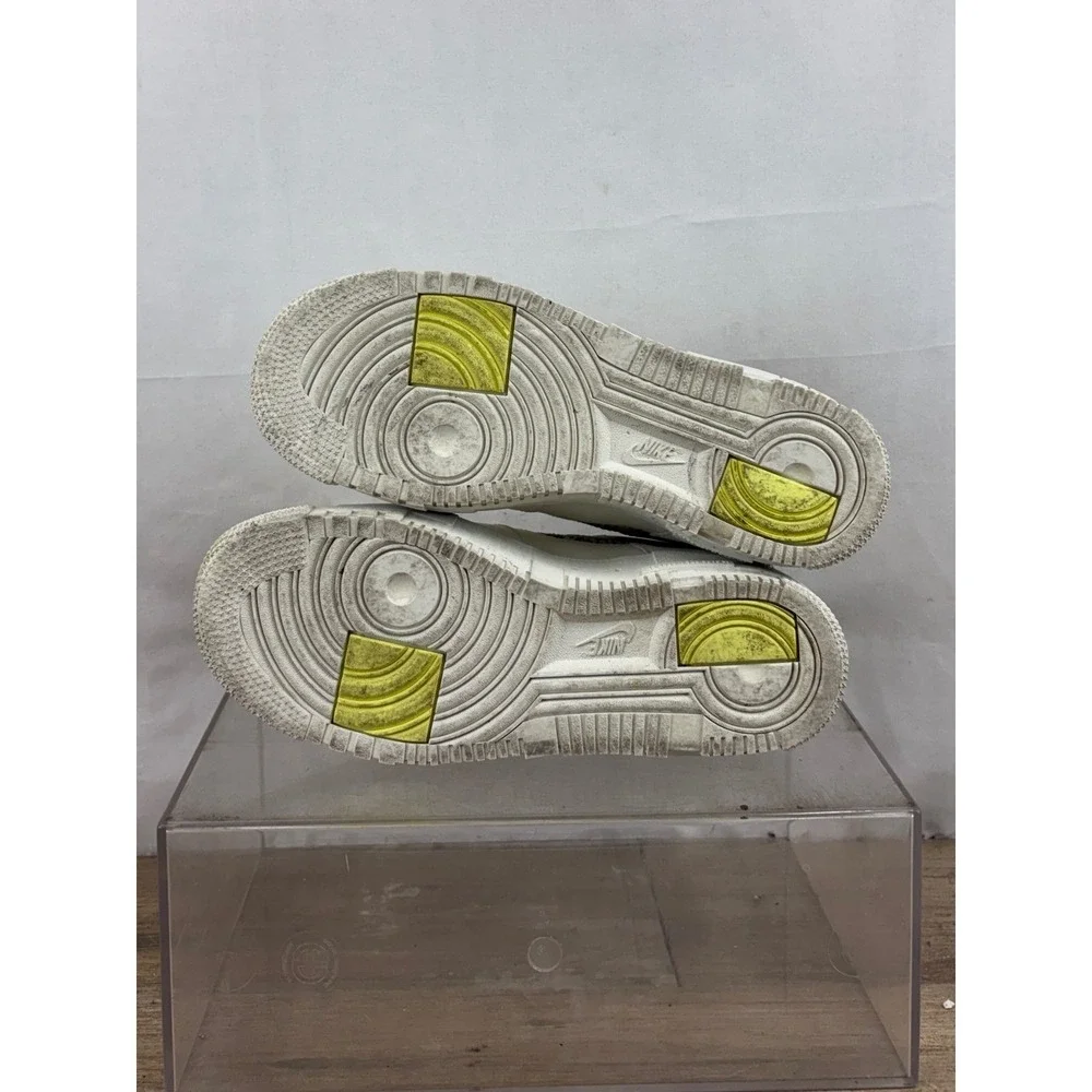 Nike Air Force 1 Pixel Leopard‎ Print White Women Shoes Size 8.5 DH9632 101 - Picture 6 of 10